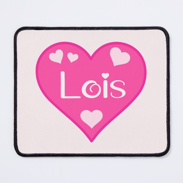 Item preview, Lois Name Pink Heart  designed and sold by Jeallan Designs.