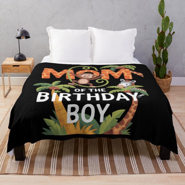 Item preview, Mom Of The Birthday Boy Zoo Animal Party designed and sold by Sunset4Bones.