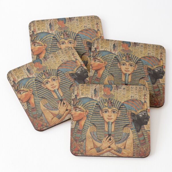 Item preview, Ancient Pharaoh Illustration – Egyptian King Art designed and sold by BoSherif.