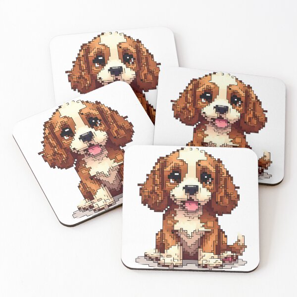 Item preview, Pixel Joy Of The Cocker Spaniel designed and sold by pingosoljga09.