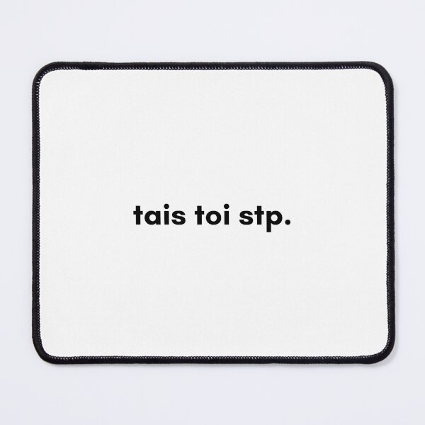 Item preview, shut up plz (in french) designed and sold by Crealice.