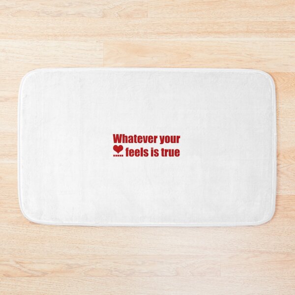 Item preview, Whatever Your Heart Feels Is True – Inspirational Quote designed and sold by TootaArt.