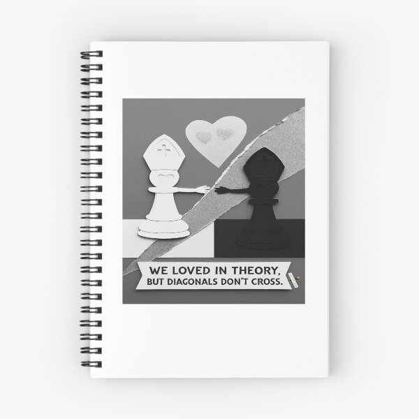Item preview, We Loved in Theory, But Diagonals Don’t Cross designed and sold by PawnShiftGoods.