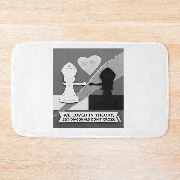 Item preview, We Loved in Theory, But Diagonals Don’t Cross designed and sold by PawnShiftGoods.