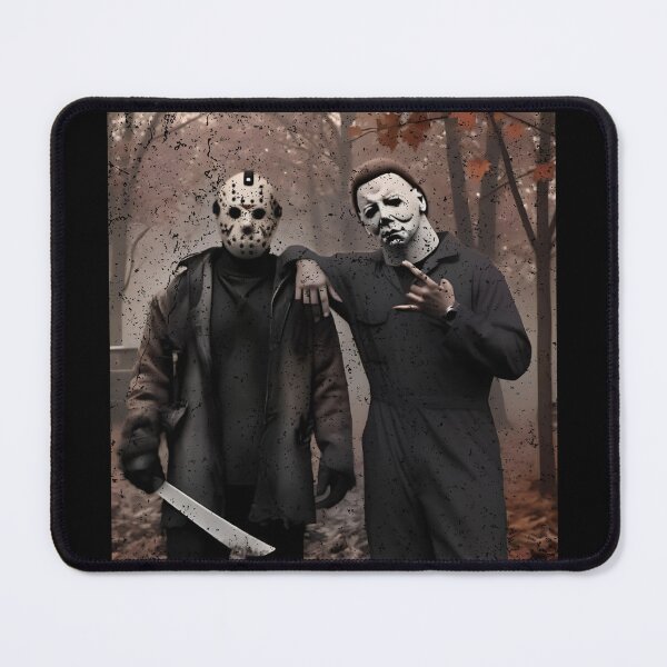 Item preview, Funny Halloween Tshirts Michael and Jason M4114 designed and sold by TorrieSchoebel.