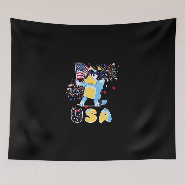 Item preview, Blueys-4th of July Red White And Blue America T-Shirt designed and sold by gexragnes.