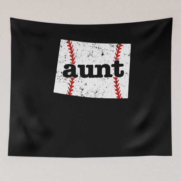 Item preview, Aunt Softball Wyoming Baseball Aunt Shirt designed and sold by shoppzee.