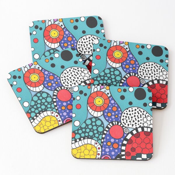 Item preview, Colourful abstract pattern designed and sold by GasconyPassion.