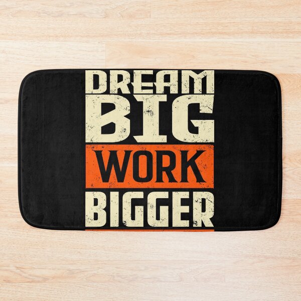 Item preview, DREAM BIG - WORK BIGGER designed and sold by Ranpict.