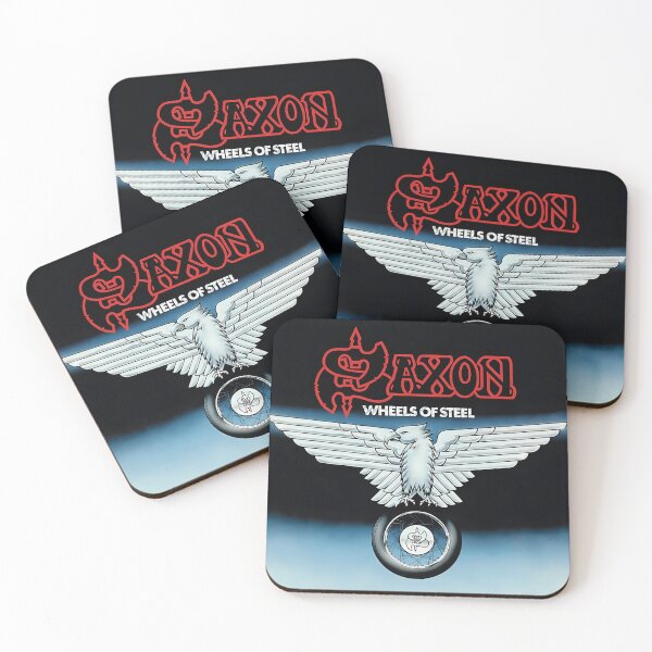 Artikelvorschau, Saxon - Wheels Of Steel Album 1980 entworfen und verkauft von MarianneLeclerc.