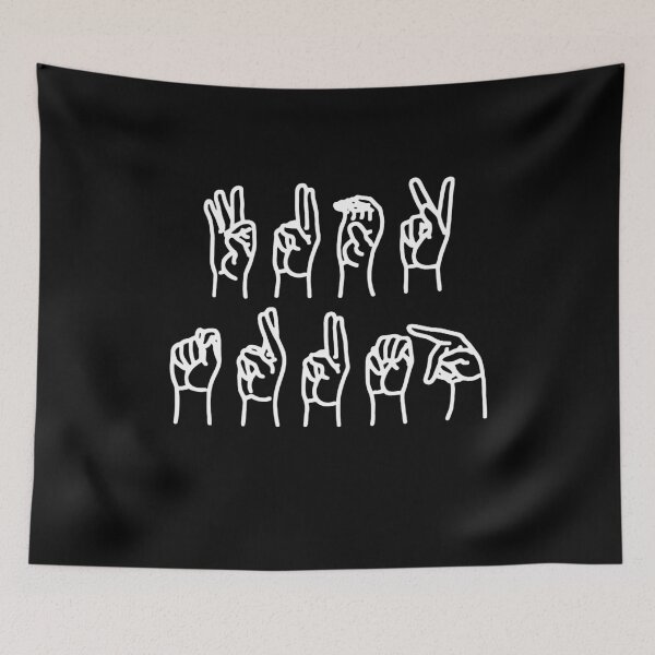 Item preview, Subtle Anti-Trump Hand Talking ASL Sign Language designed and sold by KarimSoCute.