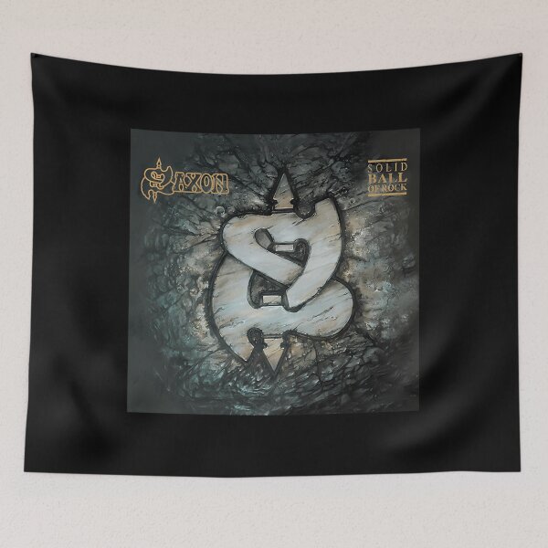 Artikelvorschau, Saxon – Solid Ball Of Rock Album 1991 entworfen und verkauft von MarianneLeclerc.