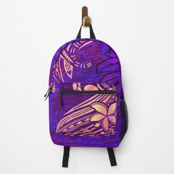 Item preview, Purple Hawaiian Leaf Abstract designed and sold by sunnthreads.