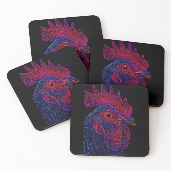 Item preview, Neon Rooster  designed and sold by AdiDsgn.