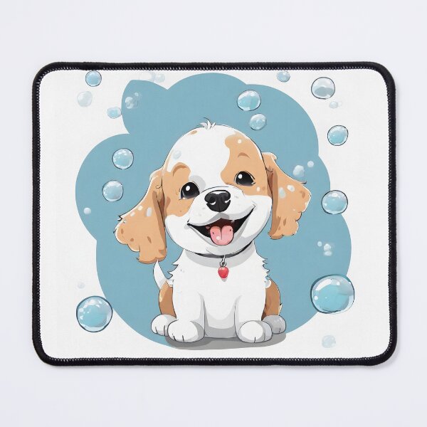 Item preview, Happy puppy designed and sold by Raspberry Twist.