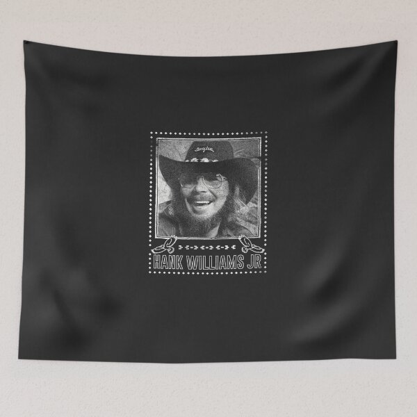 Item preview, Hank-Williams-Jr--Vintage-Faded-Style-Fan-Design designed and sold by khalafscsisk.