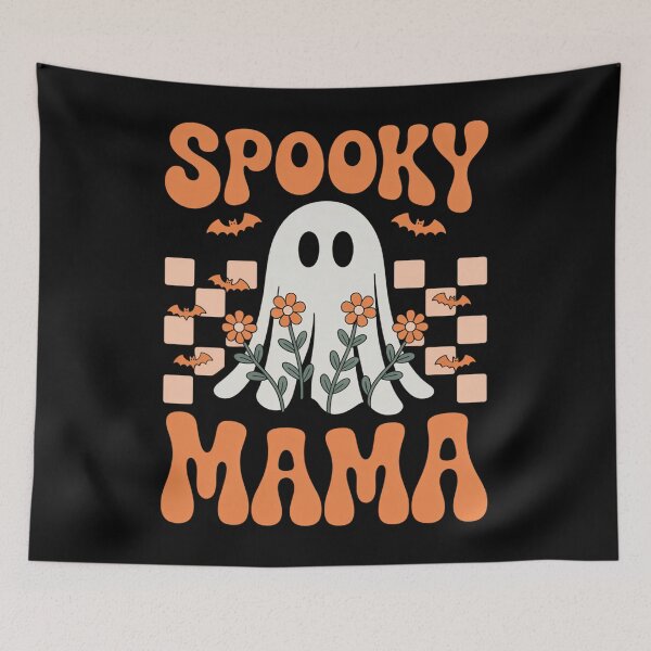 Item preview, Spooky Mama Ghost Halloween Spooky Mom Mother designed and sold by Sunset4Bones.