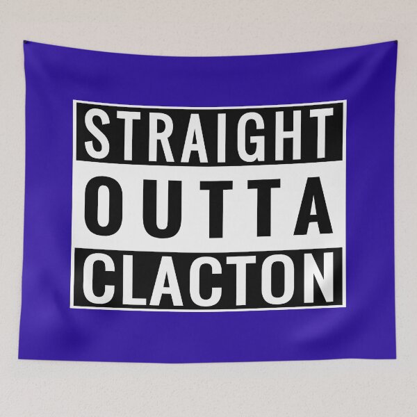 Item preview, Straight Outta Clacton designed and sold by Jeallan Designs.