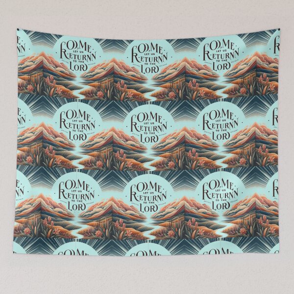 Item preview, Venid, volvamos al Señor – Oseas 6:1, designed and sold by PaintMeWorld.