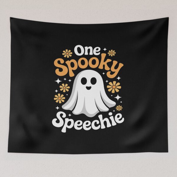 Item preview, SLP Halloween Spooky Speechie Halloween Speech Therapy designed and sold by LeeEvans222.