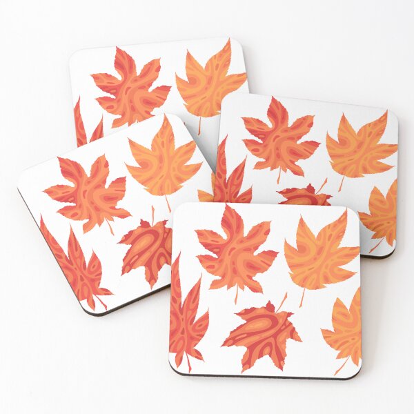 Item preview, Colorful autumn maple leaves designed and sold by DarianaArt.