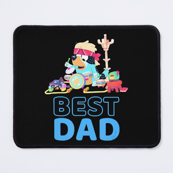 Item preview, Fathers-Blueys-Dad Best Dad Fathers Day Mens Womens Essential T-Shirt designed and sold by gexragnes.