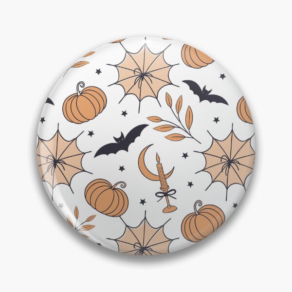 Item preview, Chic and fancy autumnal design with bats and pumpkins designed and sold by Merrylands Artshop.