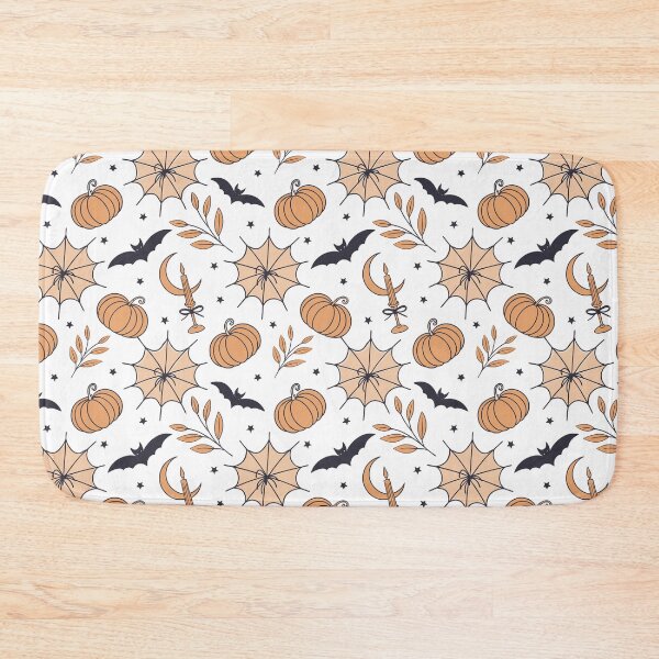 Item preview, Chic and fancy autumnal design with bats and pumpkins designed and sold by Merrylands Artshop.