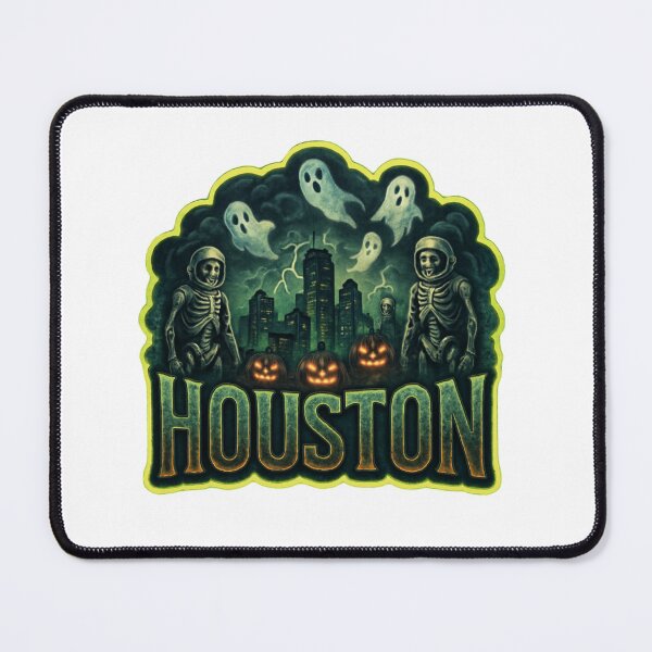 Item preview, Houston Ghost Astronauts – Premium Reloaded Spooky Gift designed and sold by Imaginarium of Chaos falcon88 .