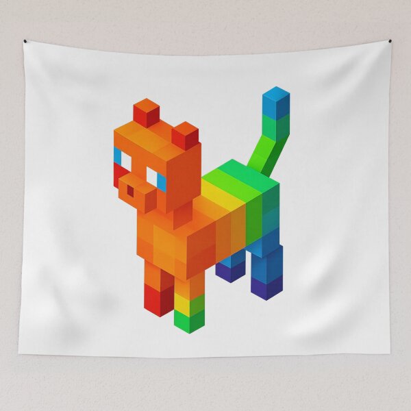 Item preview, 3d Rainbow Cat designed and sold by AdiDsgn.