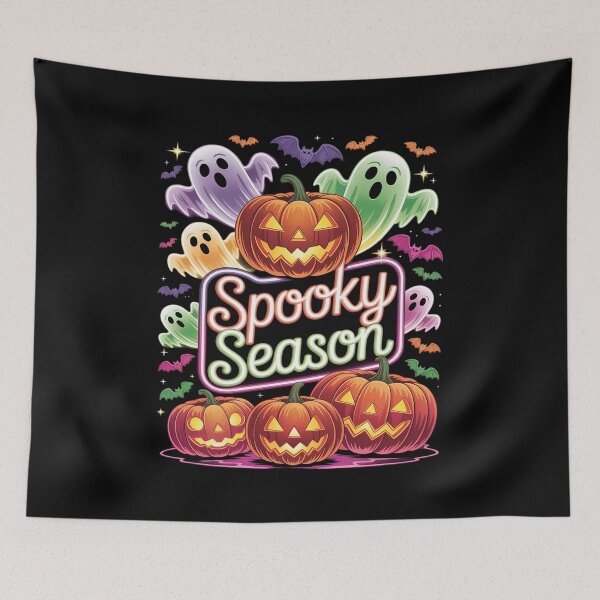 Item preview, Spooky Season Cute Ghost Neon Halloween Neon Lights designed and sold by LeeEvans222.