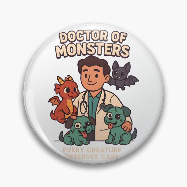 Item preview, Doctor of Monsters – Cute Fantasy Veterinary Design designed and sold by Bettybee00.