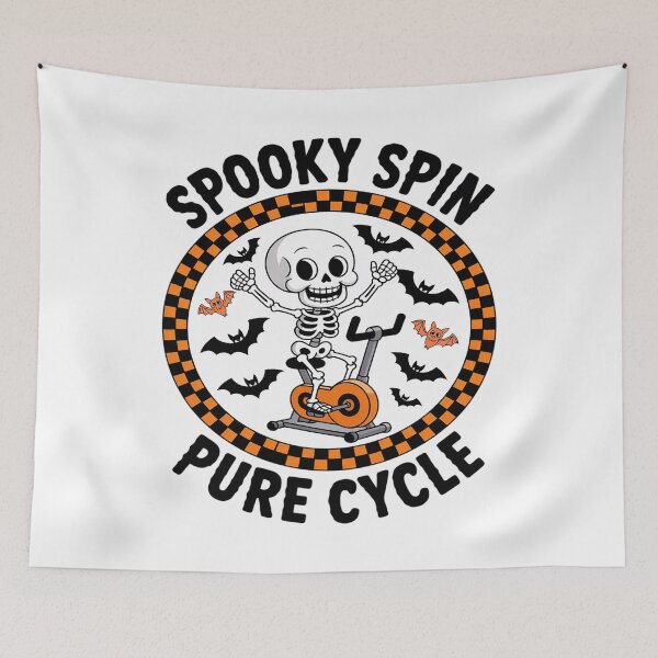Item preview, Spooky Spin Halloween Spin Class Spinning designed and sold by LeeEvans222.