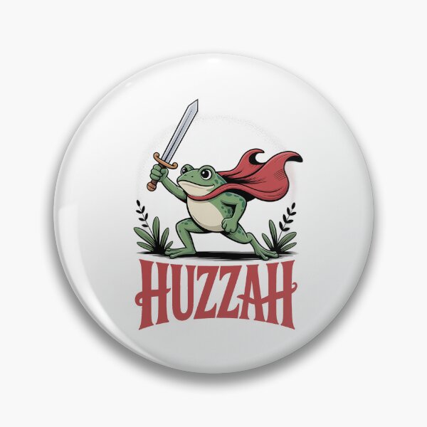 Item preview, Huzzah Frog T-Shirt designed and sold by PrintAtelier.