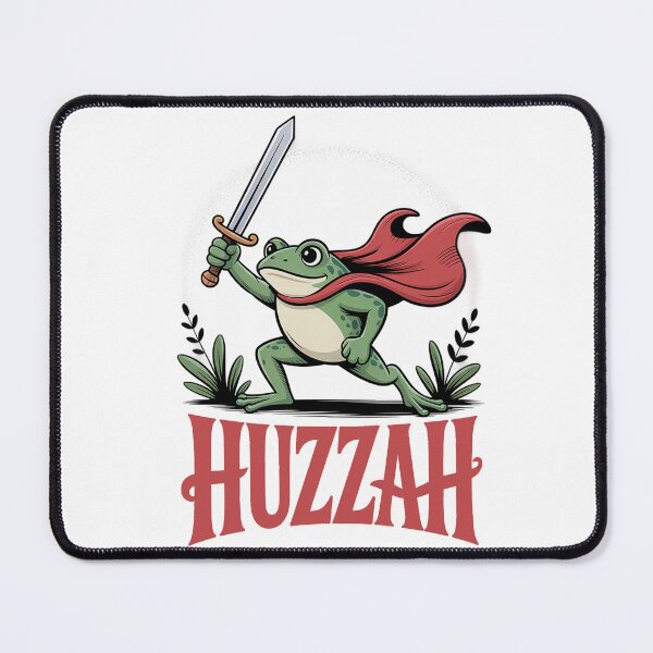 Item preview, Huzzah Frog T-Shirt designed and sold by PrintAtelier.