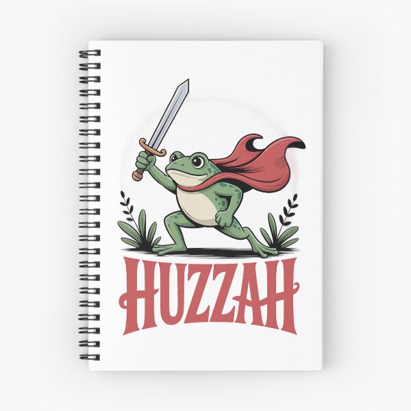 Item preview, Huzzah Frog T-Shirt designed and sold by PrintAtelier.