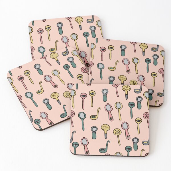 Item preview, Hand-Drawn Kitchen Spoons designed and sold by BroccolinPeach.