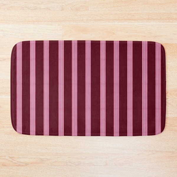 Item preview, Stripy Bands Pattern Pink and Burgundy  designed and sold by OneThreeSix.