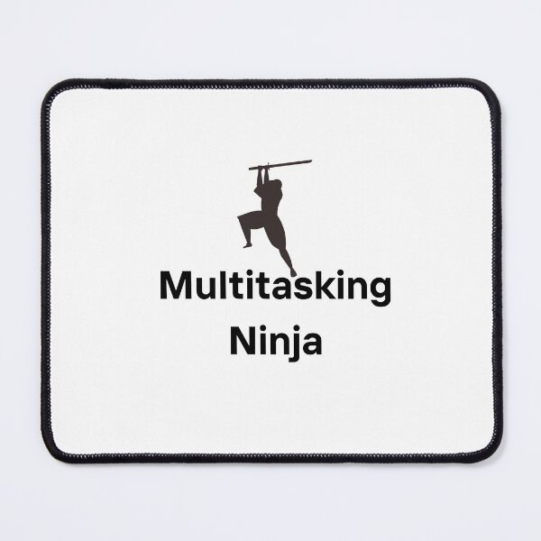 Item preview, Funny Office Shirt – “Multitasking Ninja” | Company Sarcasm, Productivity Humor Tee, Coworker Gift designed and sold by Design by Nelif.