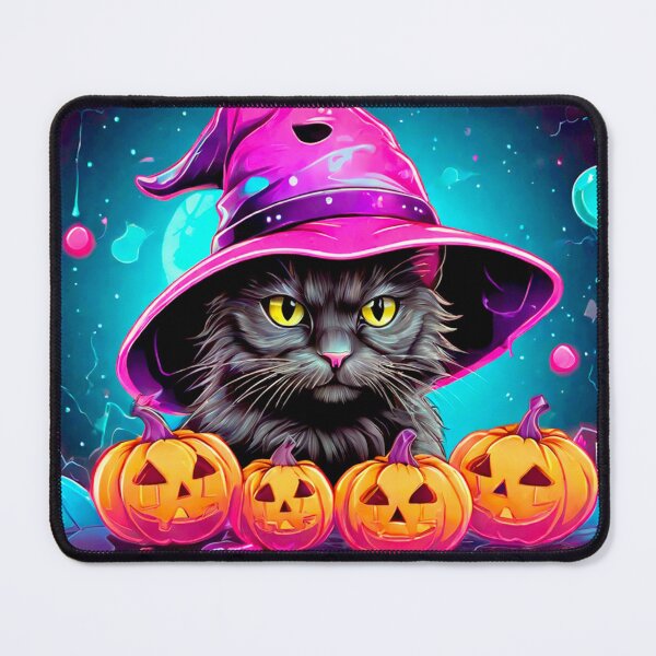 Item preview, Halloween Witch cat designed and sold by Framelo.