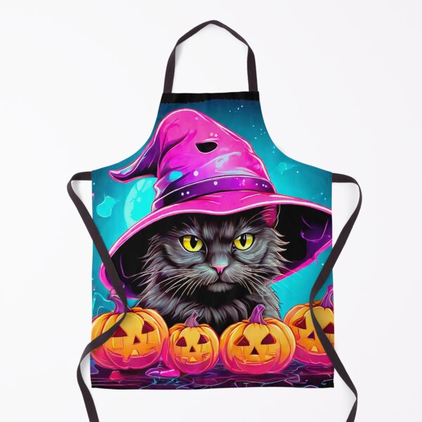 Item preview, Halloween Witch cat designed and sold by Framelo.