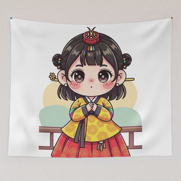 Item preview, Chibi Girl Jia - Miri Hanbok Sunshine designed and sold by Sherifo-Design.