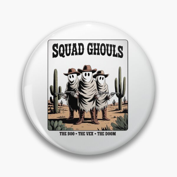Item preview, Squad Ghouls  Western Halloween Ghost designed and sold by JonBarnes22.