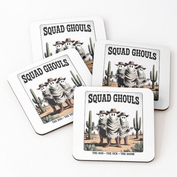 Item preview, Squad Ghouls  Western Halloween Ghost designed and sold by JonBarnes22.