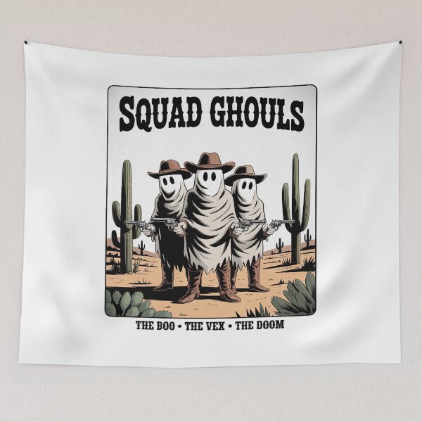 Item preview, Squad Ghouls  Western Halloween Ghost designed and sold by JonBarnes22.