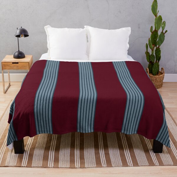 Item preview, Stripy Bands Pattern Blue and Burgundy designed and sold by OneThreeSix.