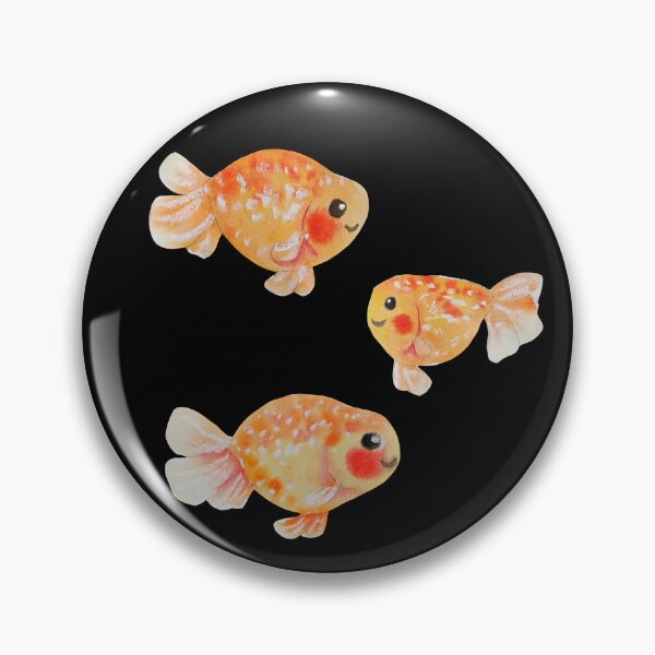 Item preview, Watercolor cute goldfish designed and sold by popera.