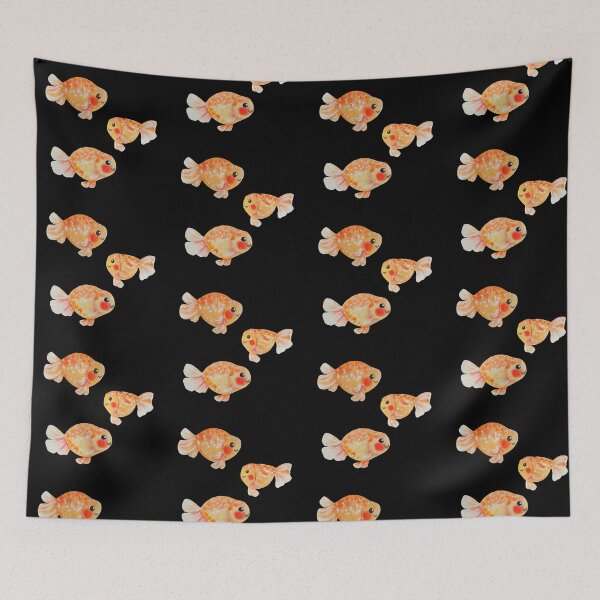 Item preview, Watercolor cute goldfish designed and sold by popera.