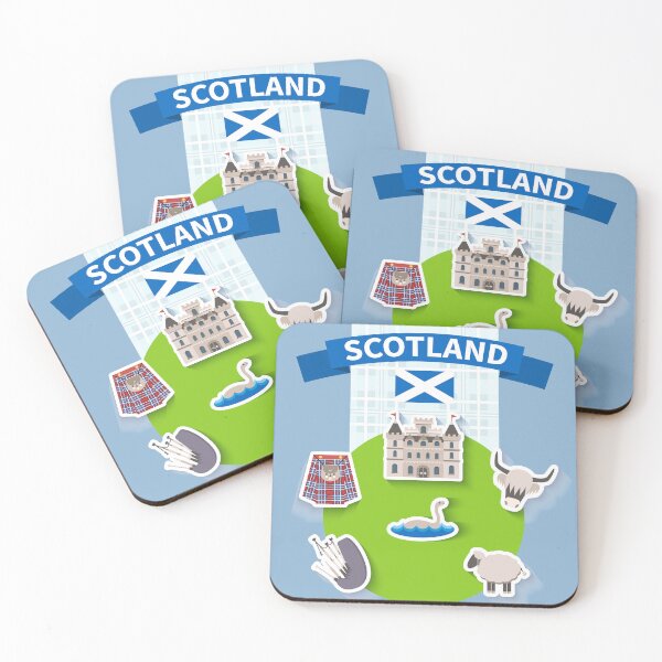 Item preview, Scotland Symbols | Scottish Heritage Icon Design designed and sold by Retr0Tshirts.