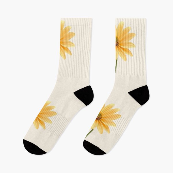 Item preview, Minimal Yellow Daisy Flower on White designed and sold by JavisSRDesign.